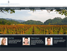 Tablet Screenshot of creeksideendo.net